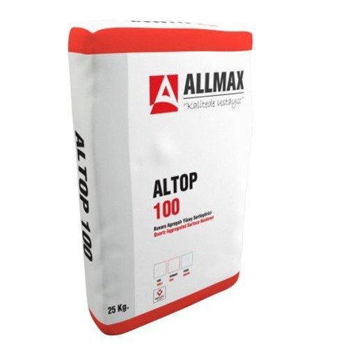 ALLMAX Altop 100 Kırmızı Çimento esaslı Agregalı Kullanıma Hazır Yüzey Sertleştirme Malzemesi